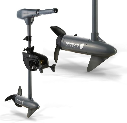 Newport Kayak Series 55lb Thrust Transom Mounted Saltwater Electric Trolling Motor